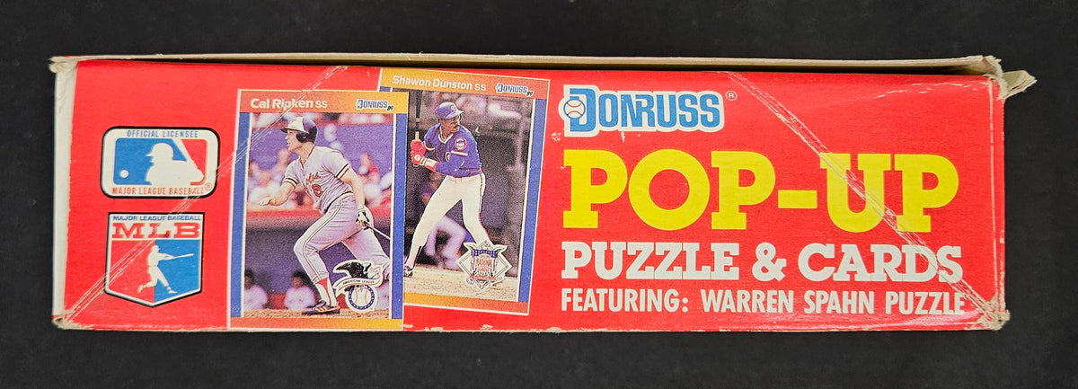 1989 Donruss Pop Up Baseball Opened Box / 48 Sealed Packs