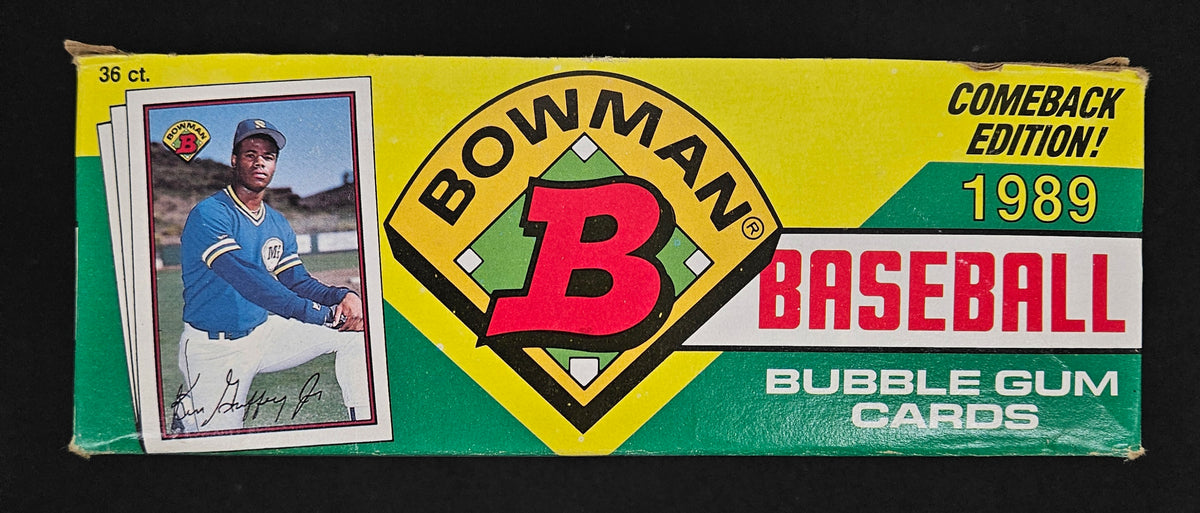 1989 Bowman Baseball Opened Wax Box /36 Sealed Packs