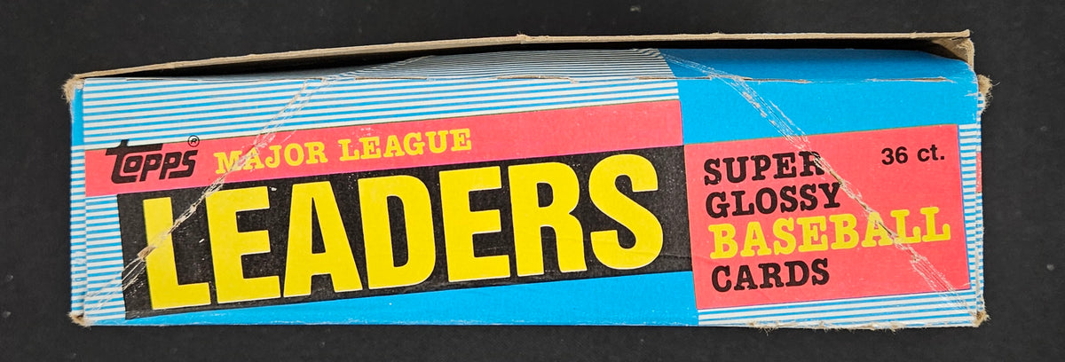 1990 Topps Major League Leaders Box / 36 Sealed Packs