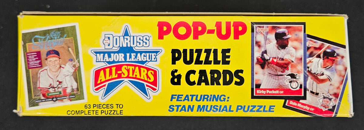 1988 Donruss Baseball Pop Up All-Stars Wax Box / 48 Sealed Packs