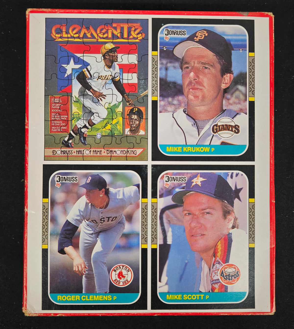 1987 Donruss Baseball Pop Up All-Stars Wax Box / 36 Sealed Packs