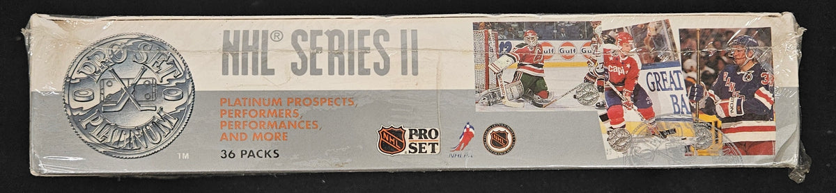 1991-92 Pro Set Platinum Series 2 Hockey Box Factory Sealed