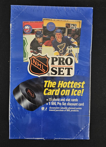 1990-91 Pro Set Series 1 NHL Hockey Box Factory Sealed