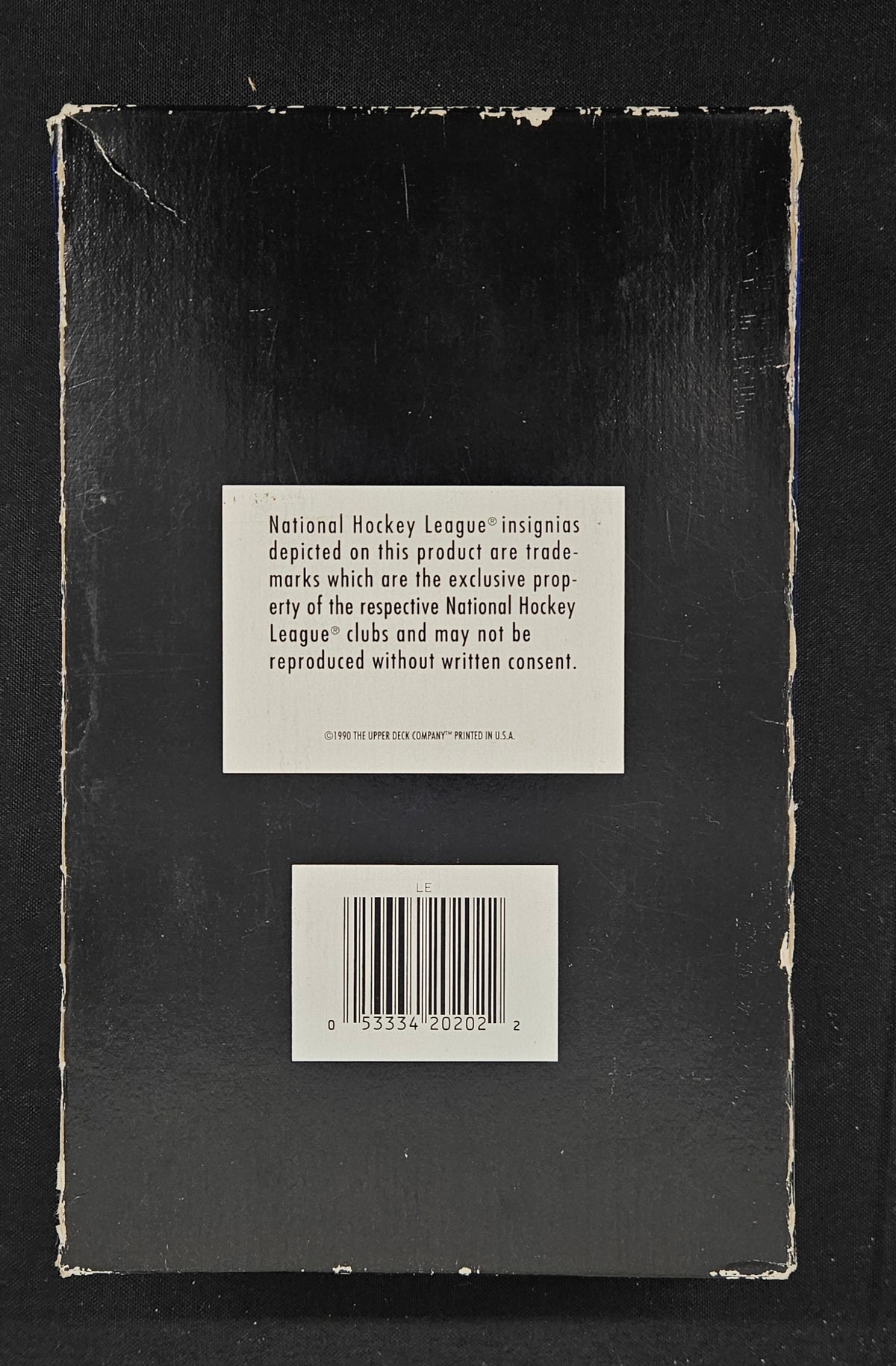 1990-91 Upper Deck Low Series Hockey Box / 36 Sealed Packs