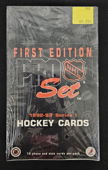 1992-93 Pro Set Series 1 Hockey Box Factory Sealed