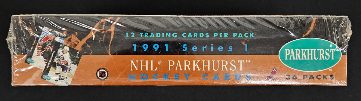 1991-92 Parkhurst Series 1 Hockey Box Factory Sealed