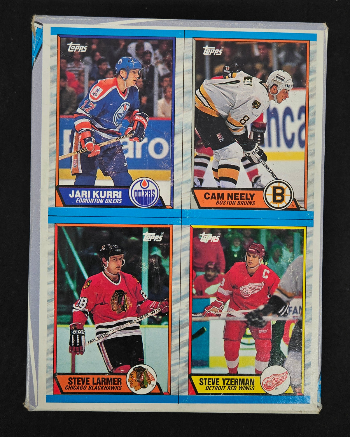1989-90 Topps Hockey Wax Box / 36 Sealed Packs