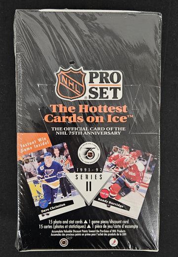 1991-92 Pro Set Series 2 Hockey Box Factory Sealed