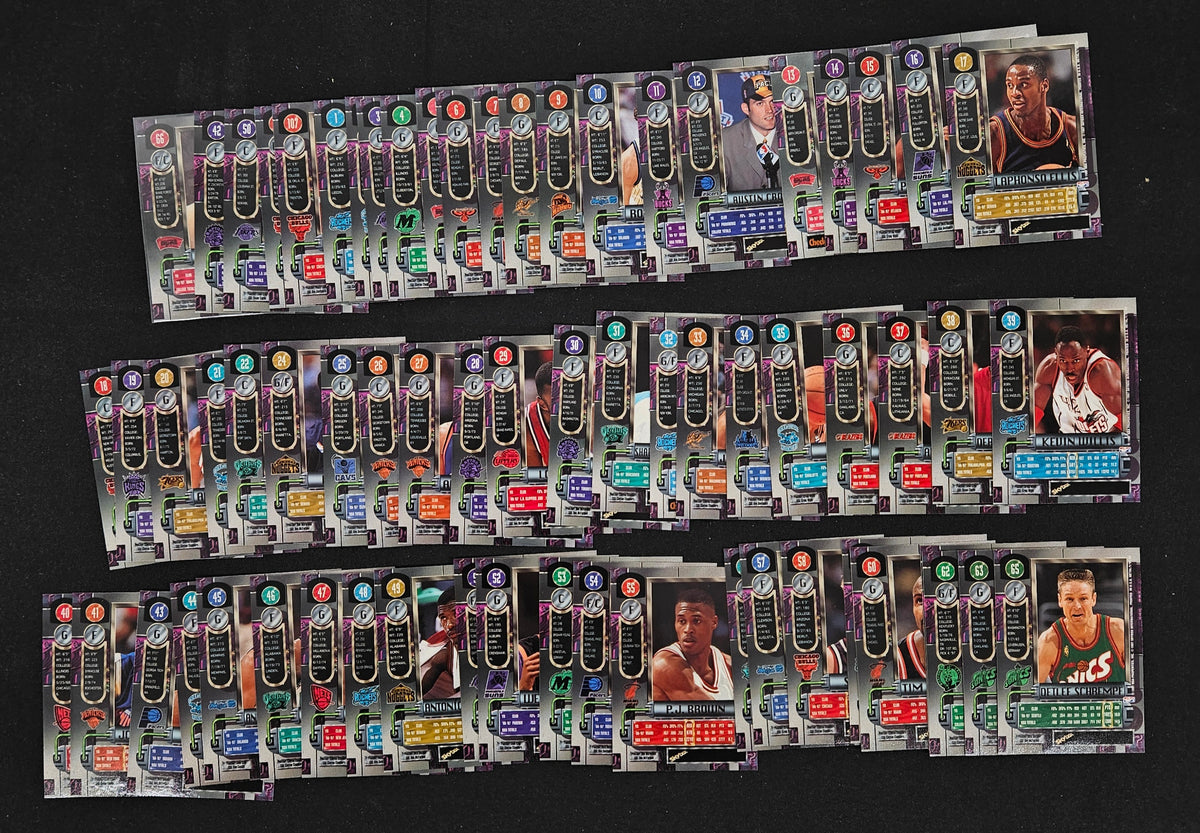 1997-98 Skybox Metal Universe Basketball Near Complete Set (120/125)NM-MT *Read*