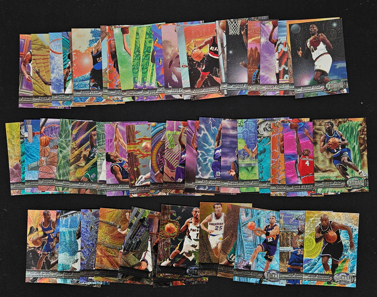 1997-98 Skybox Metal Universe Basketball Near Complete Set (120/125)NM-MT *Read*