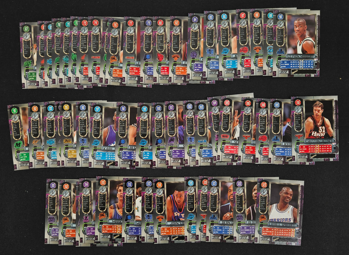 1997-98 Skybox Metal Universe Basketball Near Complete Set (120/125)NM-MT *Read*