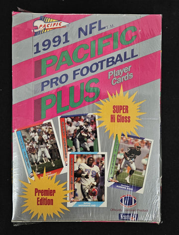 1991 Pacific Plus Pro Football Box Sealed