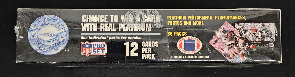 1991 Pro Set Platinum Series 1 Football Box Factory Sealed