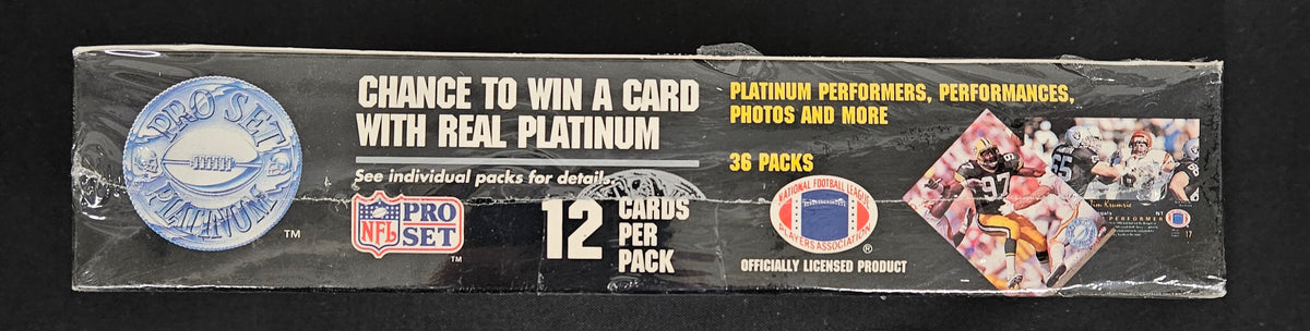 1991 Pro Set Platinum Series 1 Football Box Factory Sealed