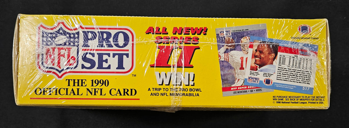 1990 Pro Set Series 2 Football Box Factory Sealed