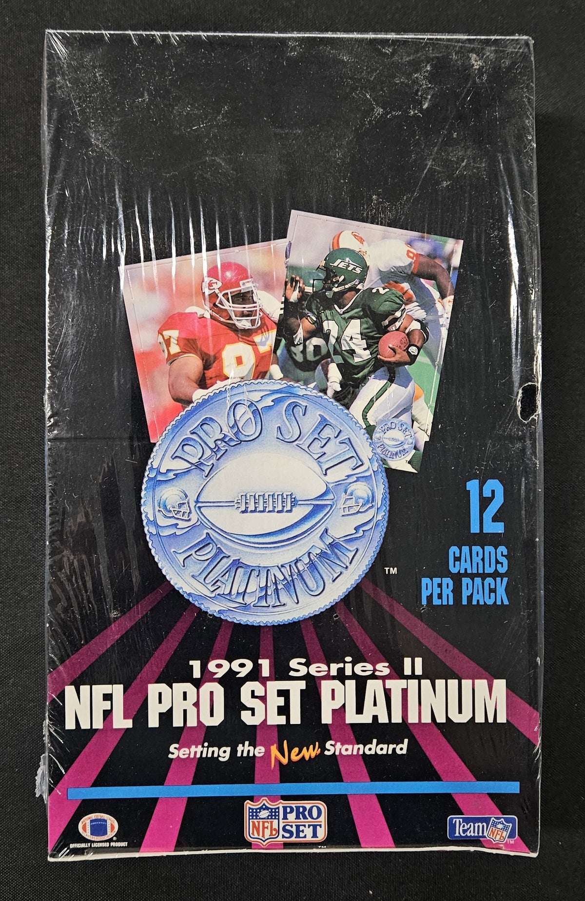 1991 Pro Set Platinum 2 Football Box Factory Sealed