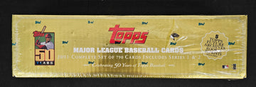 2001 Topps Baseball Complete Factory Set w/ Archives Rookie Reprints Sealed