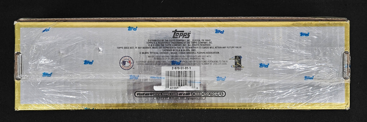 2001 Topps Baseball Complete Factory Set w/ Archives Rookie Reprints Sealed