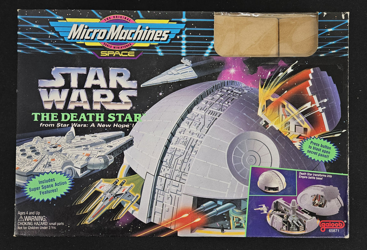 1993 Micro Machines Star Wars "The Death Star" In Box