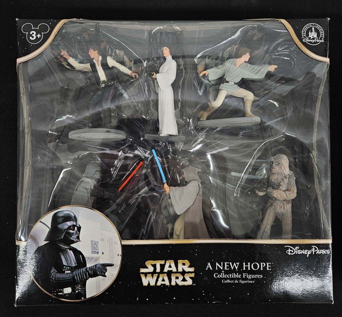 Disney Parks Star Wars: ANH/TESB Collectible Figures (2 Box Set)