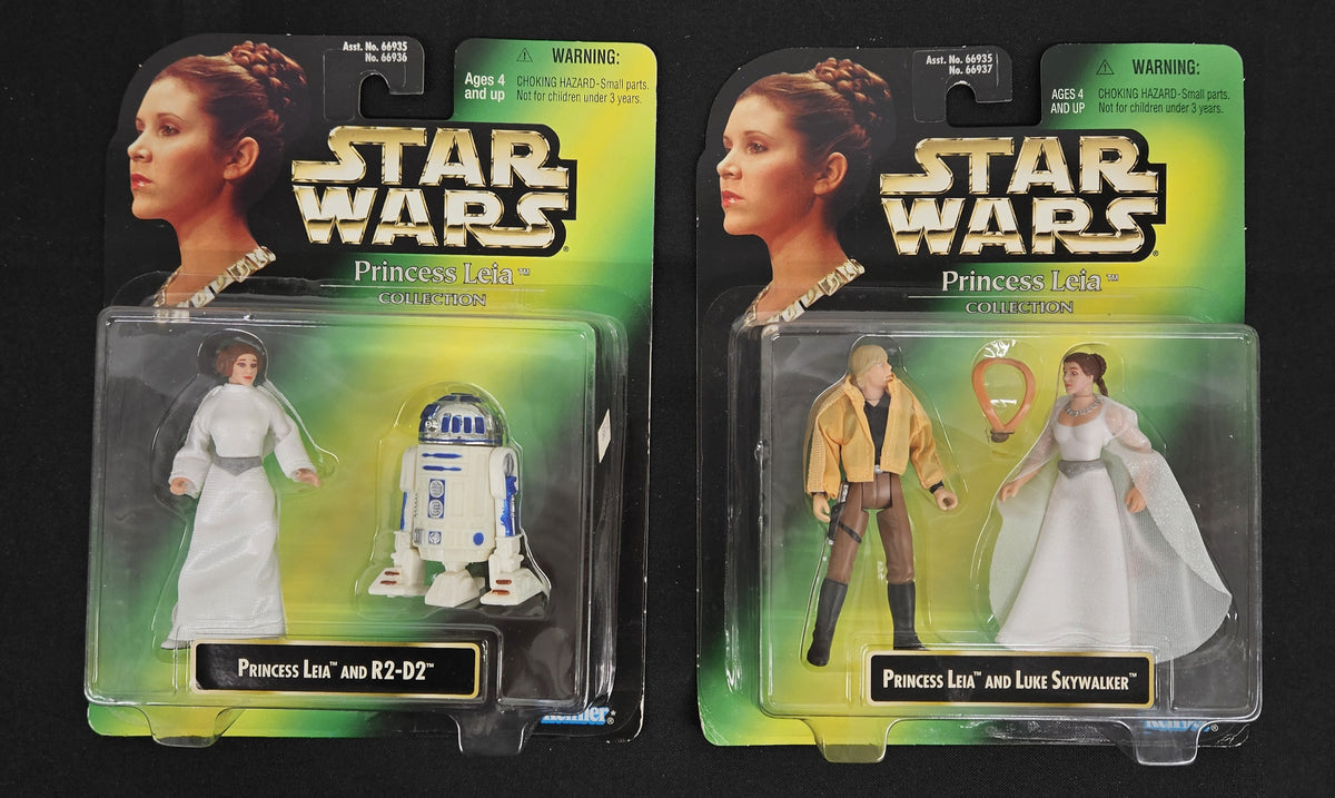 1997 Kenner Star Wars Princess Leia Collection Figures (2 Box Set)