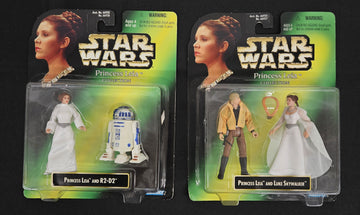 1997 Kenner Star Wars Princess Leia Collection Figures (2 Box Set)
