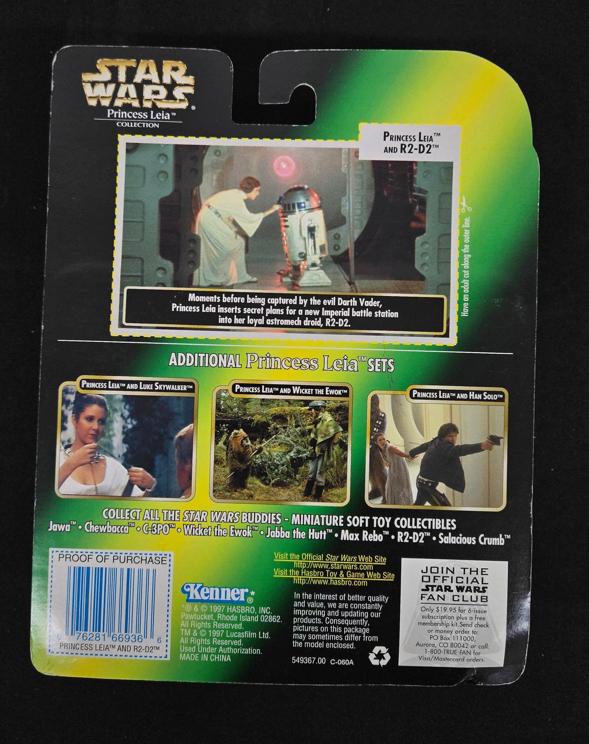 1997 Kenner Star Wars Princess Leia Collection Figures (2 Box Set)