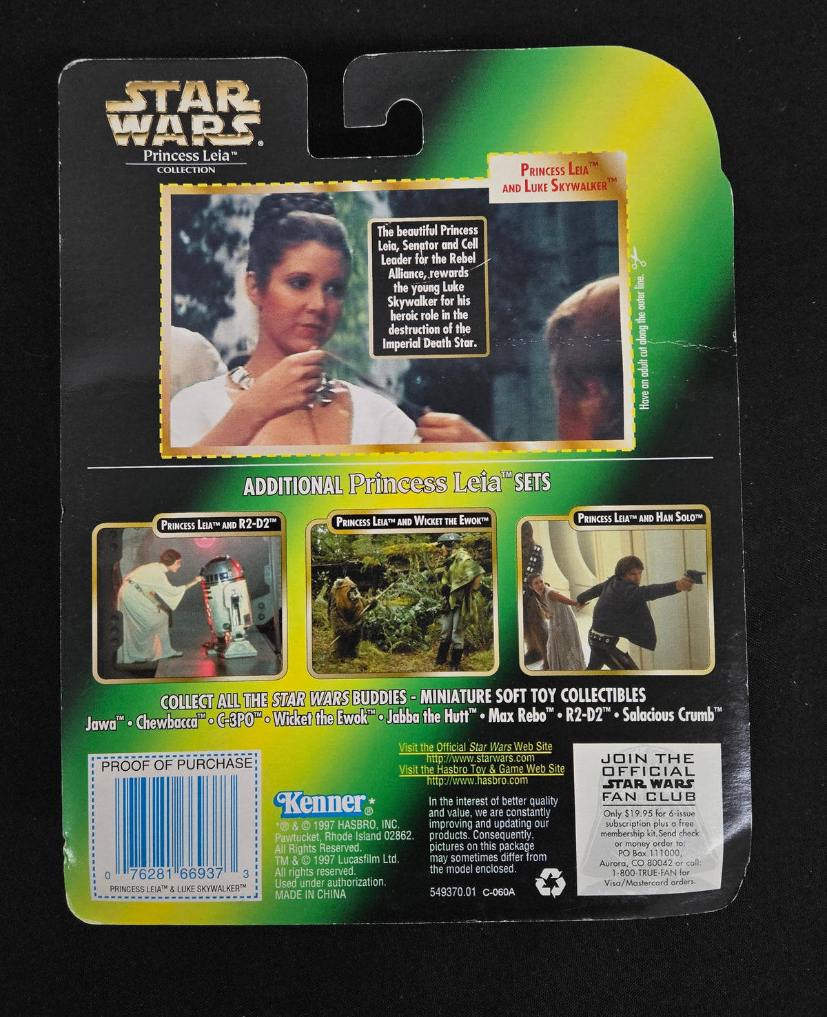 1997 Kenner Star Wars Princess Leia Collection Figures (2 Box Set)