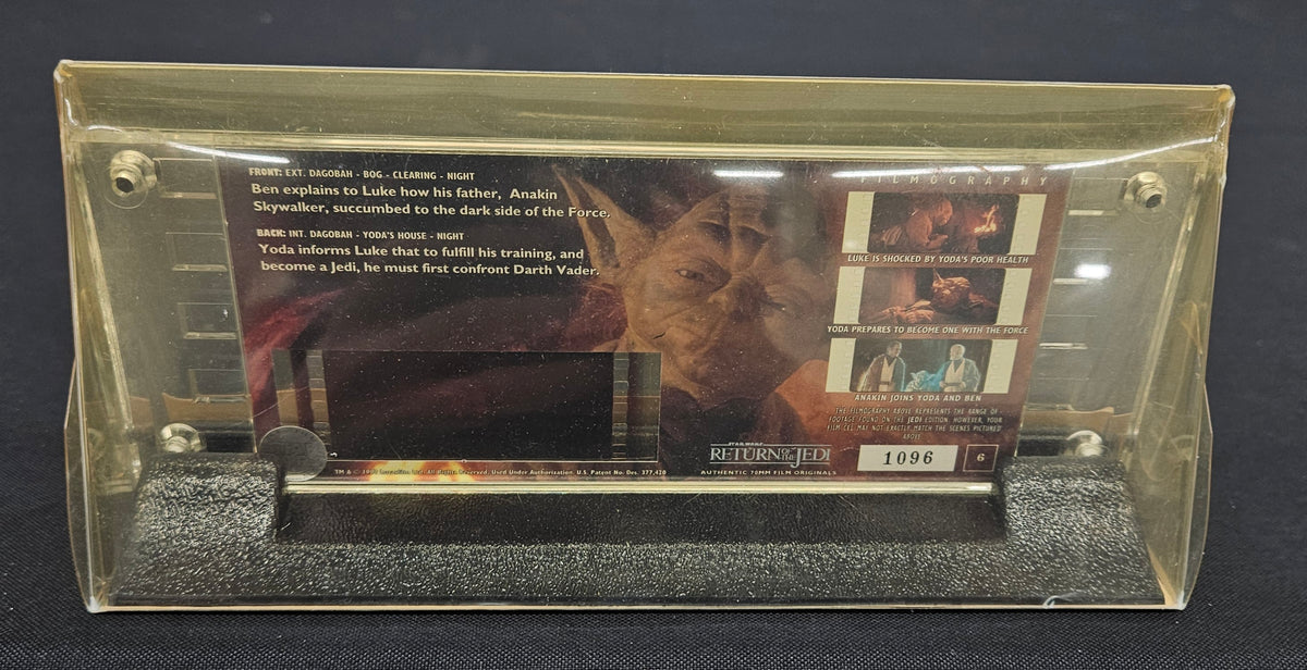 1997 Lucasfilm Star Wars: Return Of The Jedi - Jedi 70MM Film Cel