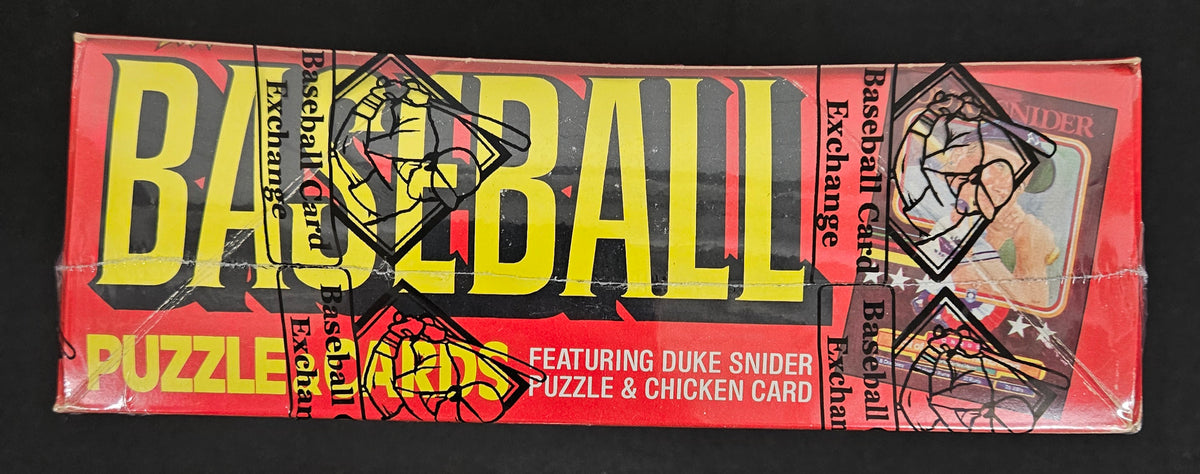1984 Donruss Baseball Wax Box BBCE Wrapped