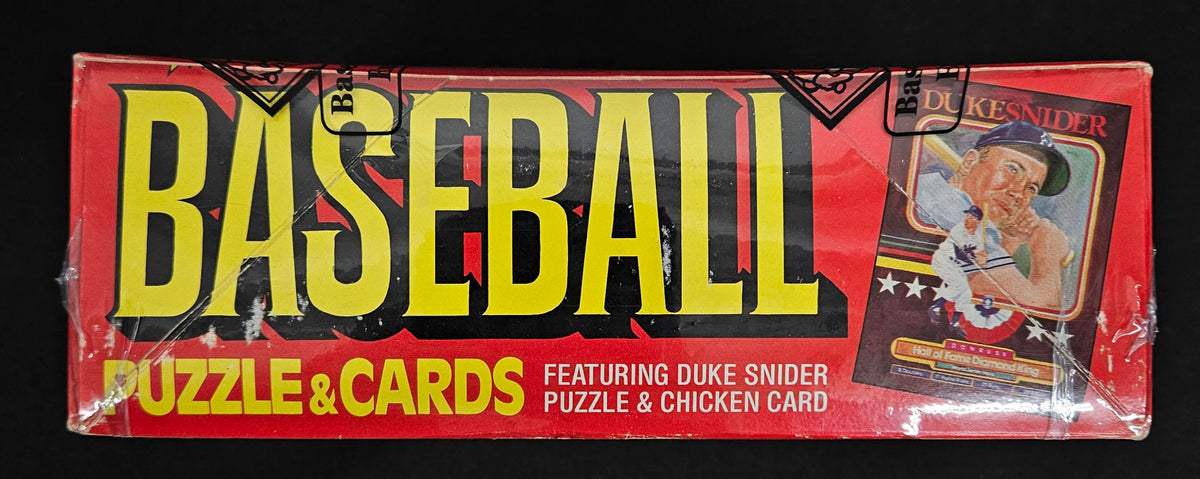 1984 Donruss Baseball Wax Box BBCE Wrapped