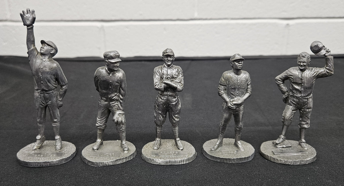 1979 Metallic Creations Signature Mini Pewter MLB Figures Near Set (17) *Read*