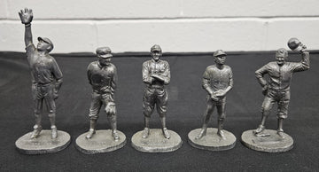 1979 Metallic Creations Signature Mini Pewter MLB Figures Near Set (17) *Read*