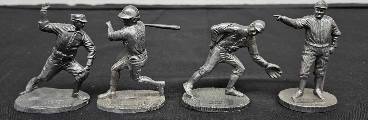 1979 Metallic Creations Signature Mini Pewter MLB Figures Near Set (17) *Read*