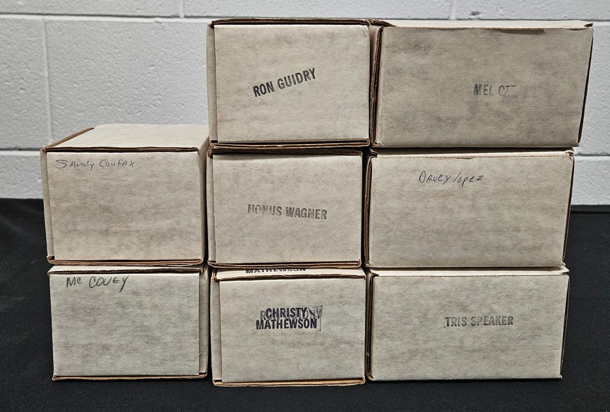 1979 Metallic Creations Signature Mini Pewter MLB Figures Near Set (17) *Read*