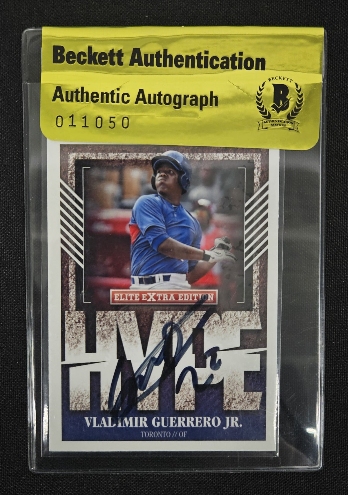 2015 Elite Extra Vladimir Guerrero Jr. Prospect Hype Signed Auto BGS Authentic
