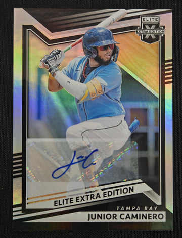 2022 Panini Elite Extra Junior Caminero Prospect Auto #164