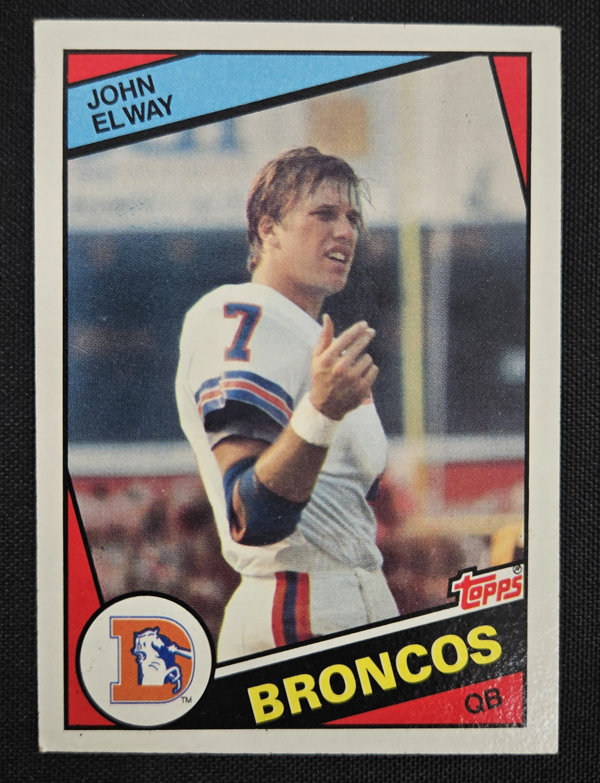 1984 Topps John Elway RC #63 EX "C"