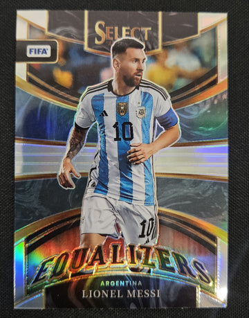 2022-23 Panini Select FIFA Lionel Messi Equalizers Prizm #1