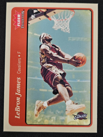 2004-05 Fleer Tradition LeBron James #140