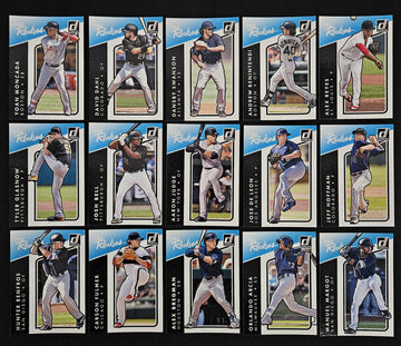 2017 Panini Donruss "The Rookies" Complete Set (15/15) W/ Judge