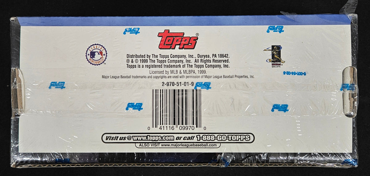 1999 Topps Baseball Series 1 & 2 Factory Set Sealed