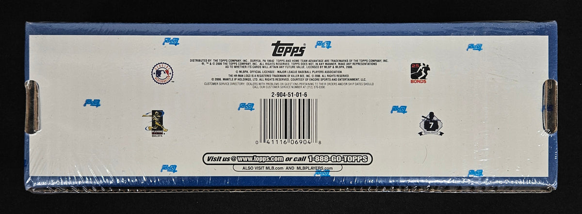 2006 Topps Baseball Series 1 & 2 Factory Set Sealed