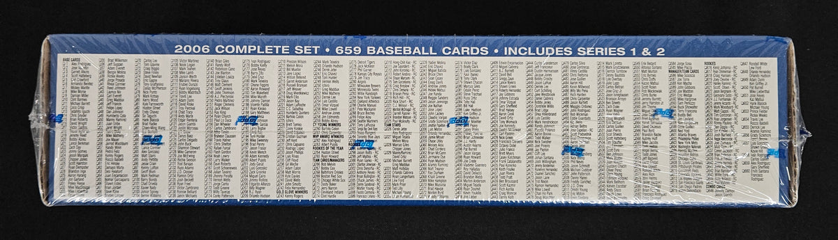 2006 Topps Baseball Series 1 & 2 Factory Set Sealed