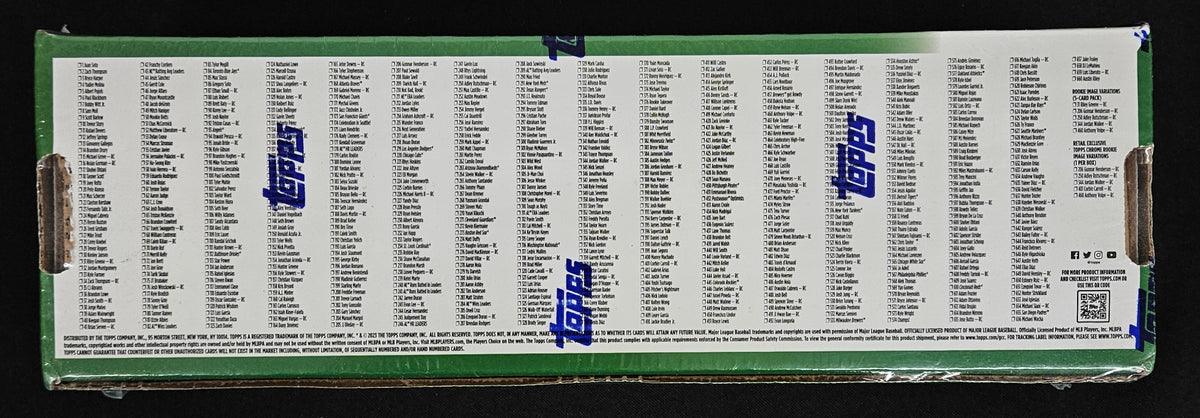 2023 Topps Baseball Complete Factory Set Sealed Green