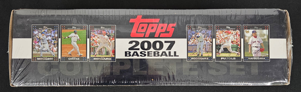 2007 Topps Baseball Series 1 & 2 Factory Set Barry Bonds Edition Sealed