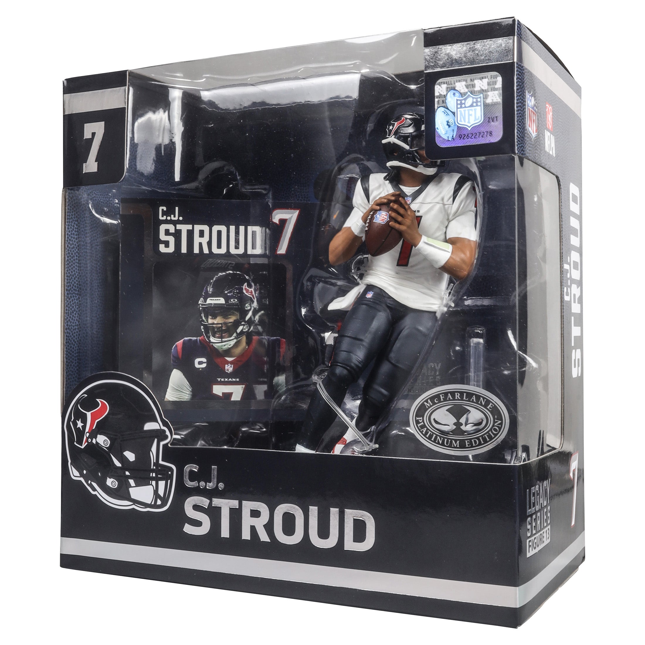 2024 McFarlane CJ Stroud Legacy Series #13 Figure White Chase
