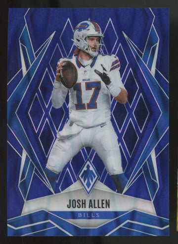 2025 Panini Phoenix Josh Allen Blue Seismic /35 #129