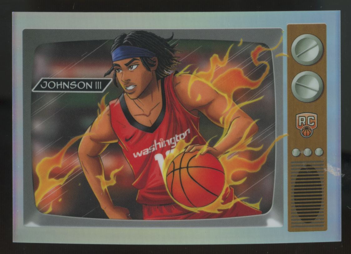2025-26 Bowman Tre Johnson III RC Anime SSP #NBA-A25