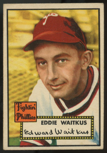 1952 Topps Eddie Waitkus #158 VG